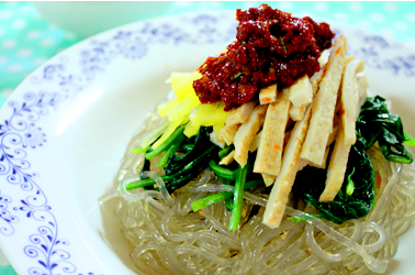 비빔당면