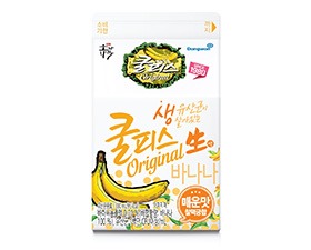 동원F&B 장수 브랜드 ‘쿨피스’, 15년 만에 바나나맛 신제품 출시
