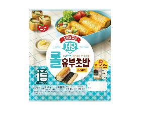 “건강과 간편함 모두 담았다” 동원F&B, ‘저당 롤유부초밥’ 출시
