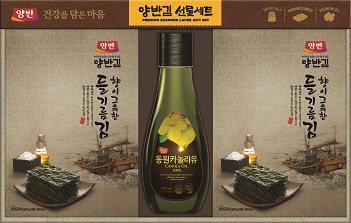 동원F&B, 설날 선물세트 200여종 선보여 - 양반김 혼합3호