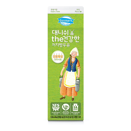 대니쉬 The건강한 저지방우유