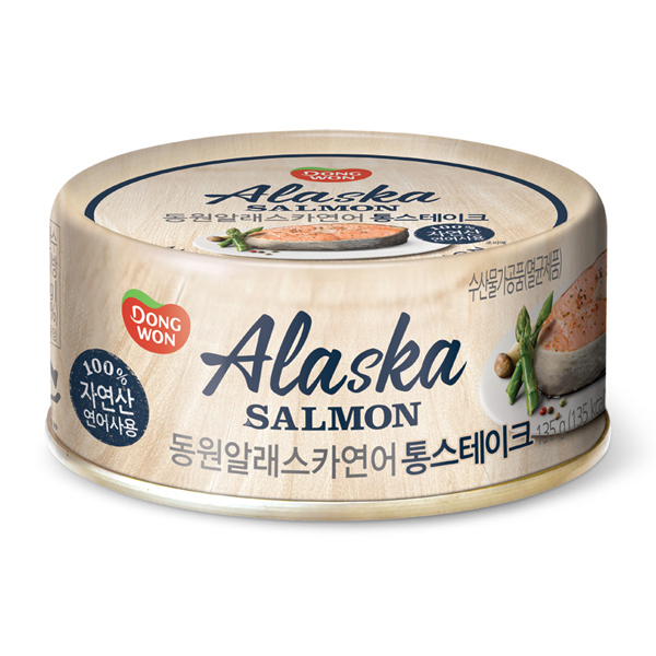 Alaska Salmon in Steak Style