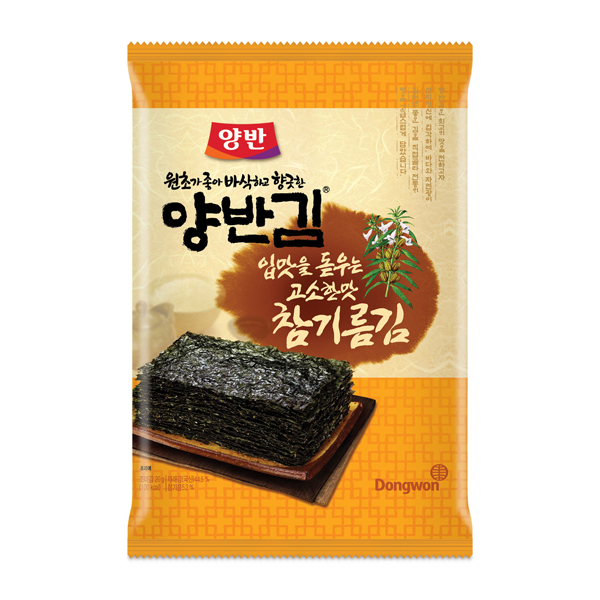 Seasoned Laver with Sesame Oil 