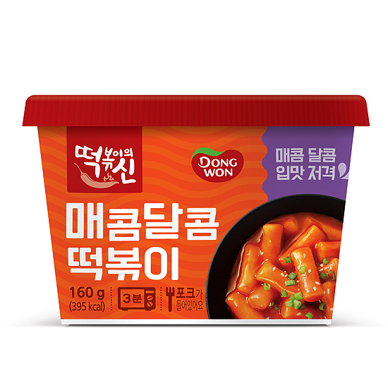 떡볶이의신 매콤달콤 컵떡볶이