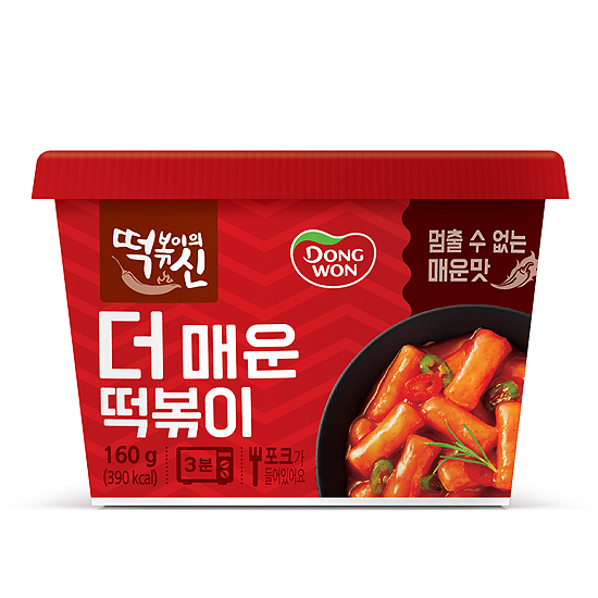 떡볶이의신 더매운 컵떡볶이
