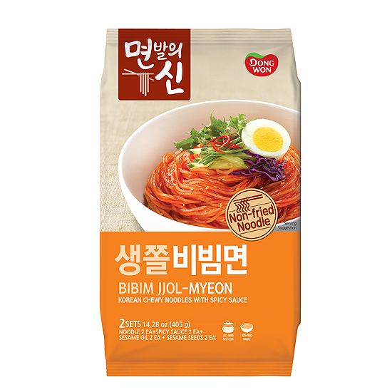 生辣劲道面 405g (BIBIM-JJOL-MYEON) 