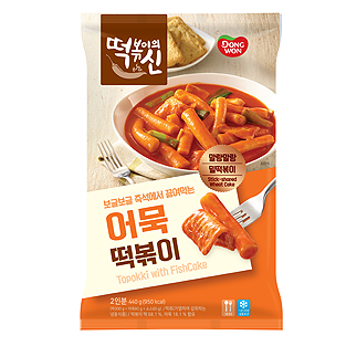 떡볶이의신 어묵떡볶이(냉동)