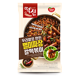 우리쌀로만든 별미짜장 칼떡볶이