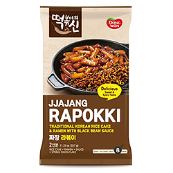 JJA-JANG RAPOKKI WITH BLACK BEAN SAUCE (NON-FRIED NOODLE)
