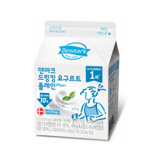 덴마크 드링킹 요구르트 플레인