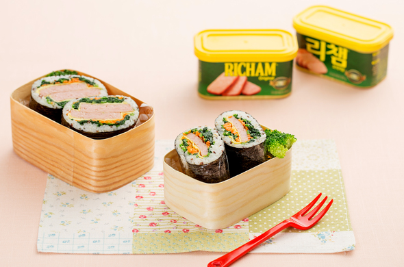 리챔 밥 샌드위치